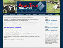 Tablet Screenshot of agritech.com